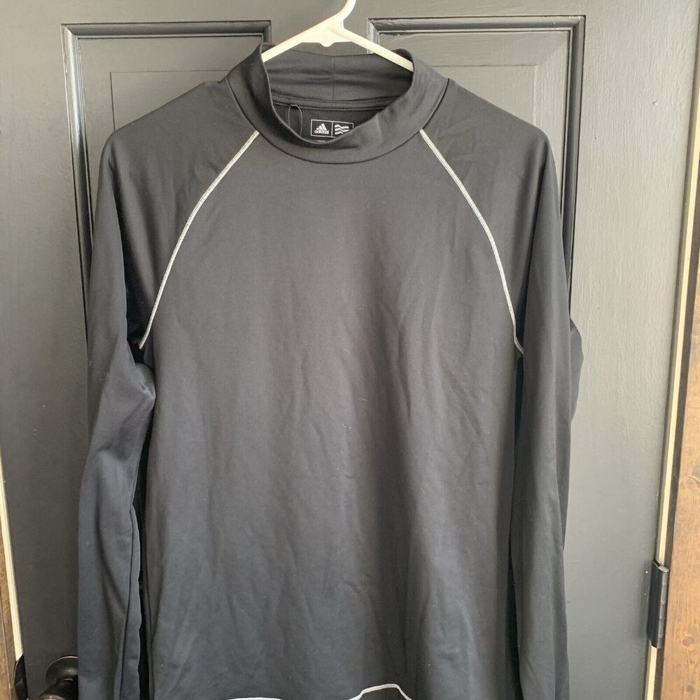 Adidas Golf Climawarm Men's Mock Neck Baselayer Shirt Small - Picture 2 of 5